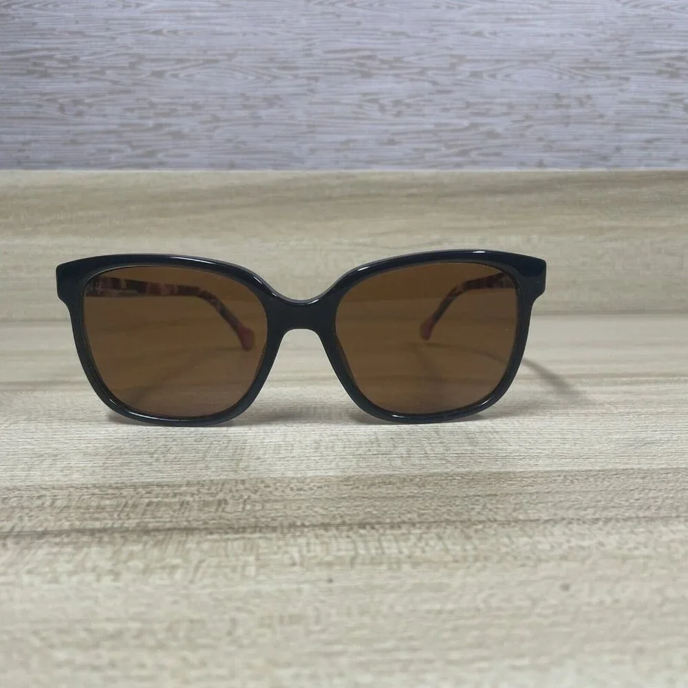 Carolina Herrera Sunglasses SHE‎ 687 0G73 Shiny Brown / Gradient Brown 54 mm